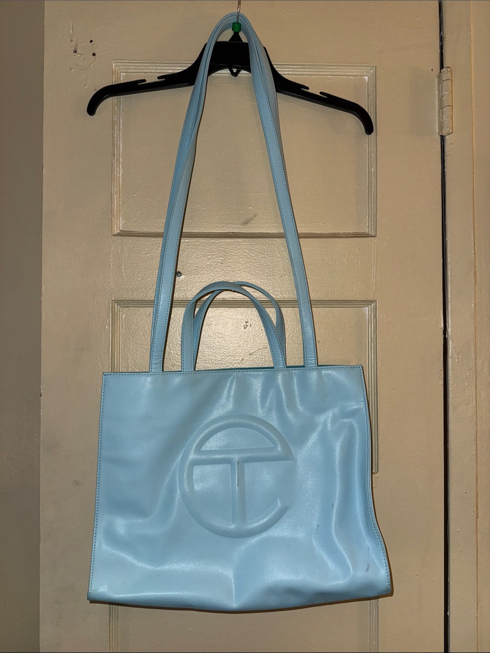 Telfar medium Shopping Bag in Sky Blue